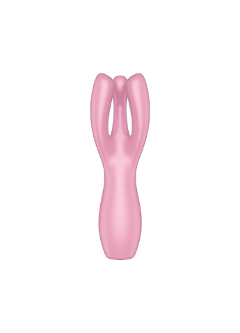 Клиторальный вибратор Threesome 3 Pink с тремя пальчиками Satisfyer (254152153)