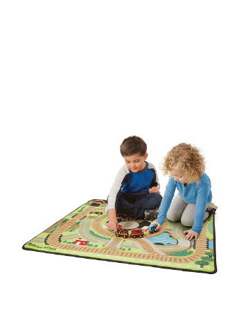 Коврик Железная дорога (4 пр.), 1х1,2 м Melissa & Doug (251317807)