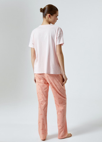Рожева всесезон піжама (футболка, штани) футболка + штани KOTON