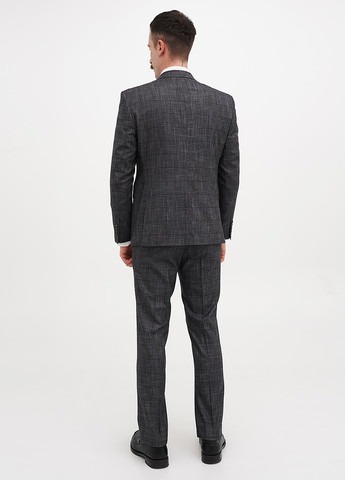 Темно-серый демисезонный костюм (пиджак, брюки) брючный Federico Cavallini