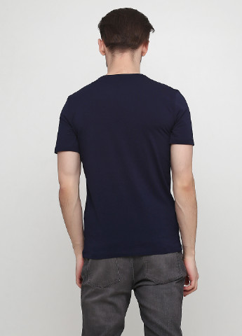 Темно-синяя летняя футболка New Look
