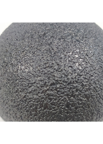 Масажний м'ячик EPP 8 см чорний (ЕПП-м'яч для масажу спини, попереку, рук, ніг, міофасціального релізу і самомасажу) EasyFit (243205373)