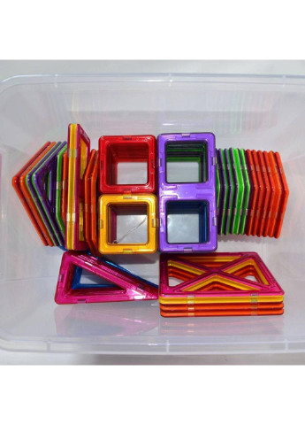 Конструктор (MK-198) Магнікон 198 деталей Plastic box (198484073)