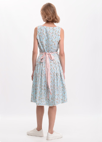 Блакитна кежуал плаття, сукня H&M