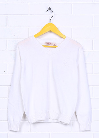 Белый демисезонный пуловер пуловер Brums