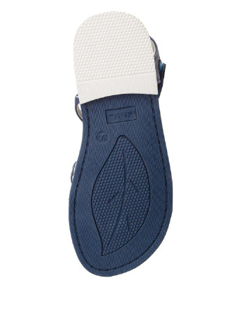 Темно-синие кэжуал сандалі nelli blu cm170703-12 Nelli Blu на липучке