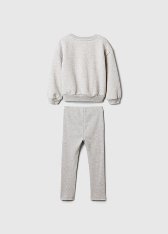 Світло-сірий демісезонний костюм(світшот, легінси) Gap