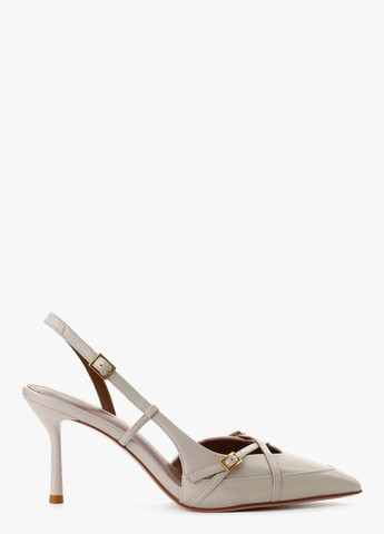 Le'BERDES Туфлі слінгбекі молочний з натуральна шкіра, україна — літо (370483606)