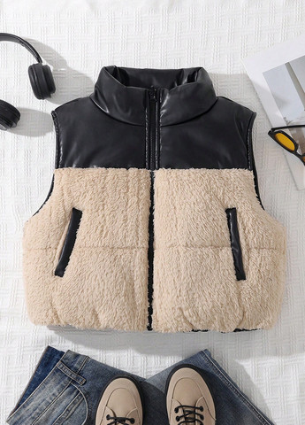 Жилет двусторонний SHEIN (342063720)