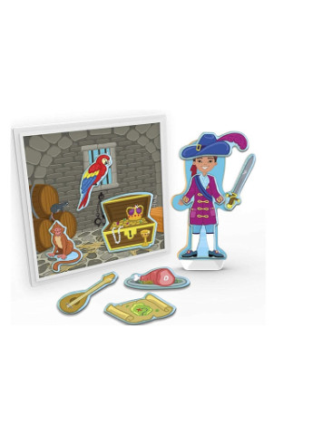 Ігровий набір магнітний Піратська бухта (MD30664) Melissa&Doug (254080489)
