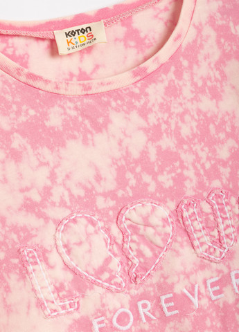 Рожева літня футболка KOTON