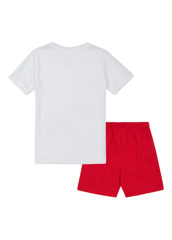 Белая всесезон пижама (футболка, шорты) футболка + шорты Garnamama