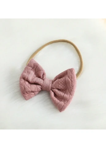 Рожево-коричневий зимовий костюм (сукня, резинка для волосся) з сукнею SHEIN