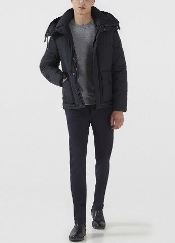 Черная зимняя куртка Trussardi Jeans