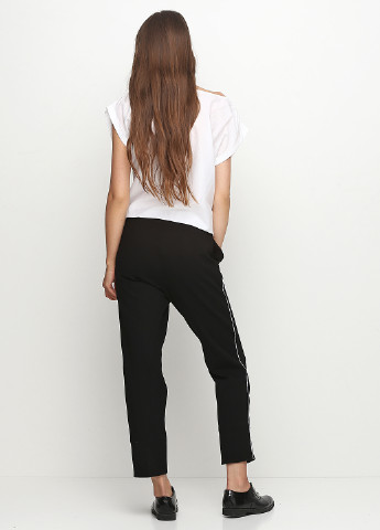 Черные кэжуал демисезонные зауженные брюки Liu-Jo