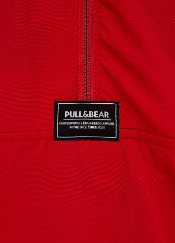 Красная демисезонная куртка Pull & Bear