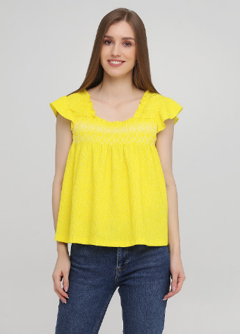 Жовта літня блуза C&A