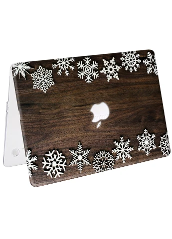 Чохол пластиковий для Apple MacBook Air 11 A1465/A1370 Сніжинки (Snowflakes) (6349-2324) MobiPrint (218987962)