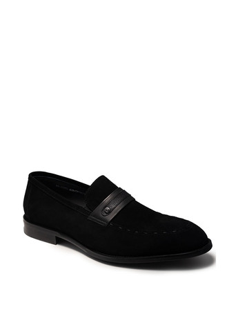 Черные кэжуал, классические туфли Clemento без шнурков