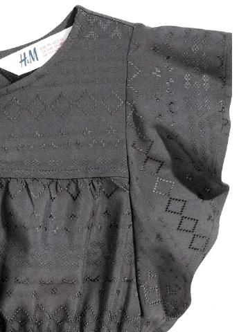 Тёмно-серое платье H&M (31362006)