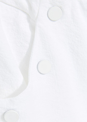 Белые кэжуал демисезонные со средней талией брюки Zara