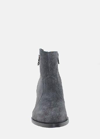 Осенние ботинки ra8052-11 серый Alvista из натуральной замши