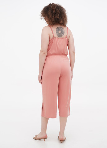 Комбинезон Orsay комбинезон-брюки однотонный персиковый кэжуал модал, трикотаж