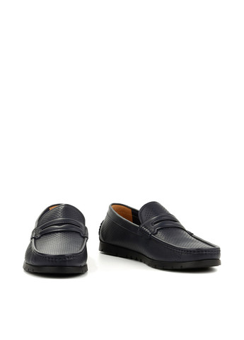 Синие мокасины Le'BERDES