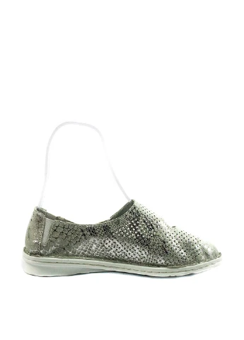 Allshoes Туфлі срібний з натуральна шкіра, китай — демісезон (130812936)