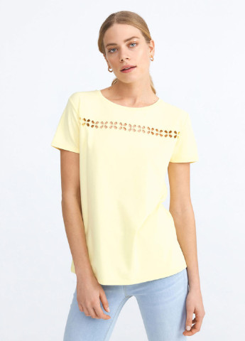Желтая футболка Xint