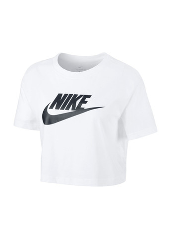 Белая спортивная футболка Nike