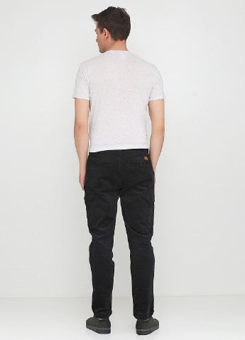 Черные кэжуал демисезонные прямые брюки Finn Flare