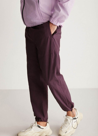 Бордовые спортивные демисезонные джоггеры брюки Grimelange