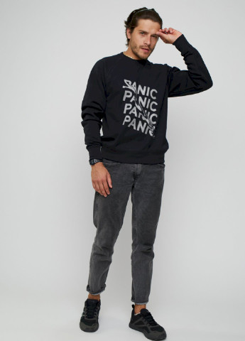 Черный свитшот мужской YAPPI (198688852)