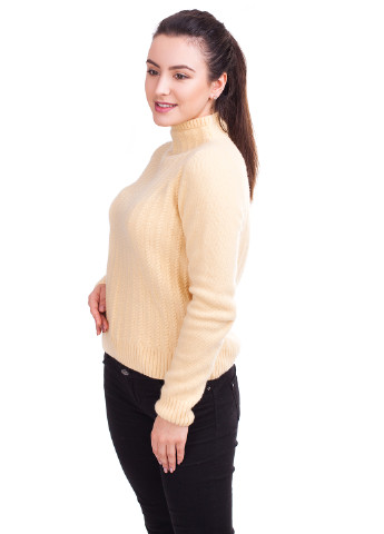 Бледно-желтый демисезонный свитер Viviami