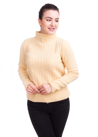 Бледно-желтый демисезонный свитер Viviami