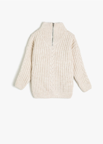 Молочный демисезонный свитер KOTON