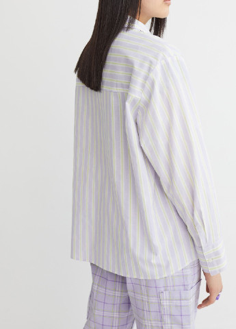 Светло-фиолетовая демисезонная блузка H&M