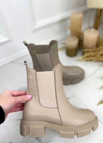 Зимние ботинки челси зимние No Brand
