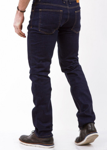 Синие демисезонные джинсы 17018 NESCOLY