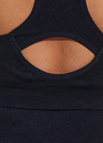 Черный демисезонный костюм (топ, леггинсы) брючный SHEIN