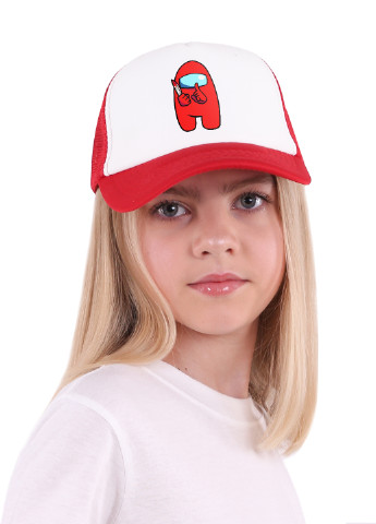 Кепка Тракер дитяча Амонг Ас Червоний (Among Us Red) (33404-2417) MobiPrint (220769808)