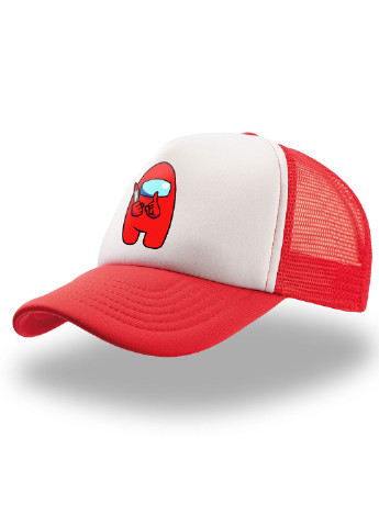 Кепка Тракер дитяча Амонг Ас Червоний (Among Us Red) (33404-2417) MobiPrint (220769808)