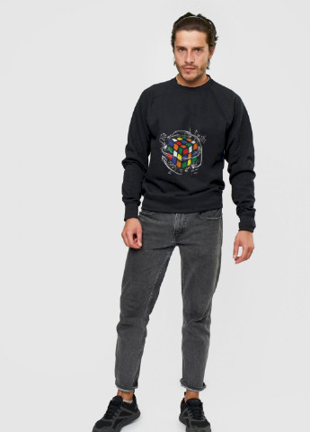 Черный свитшот мужской YAPPI (198688928)