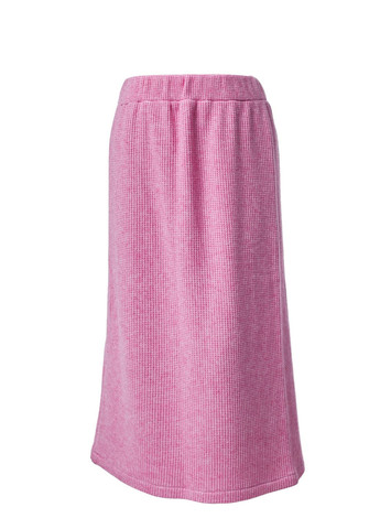 Розовая кэжуал однотонная юбка MiNiMax