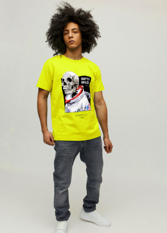 Жовта футболка чоловіча YAPPI