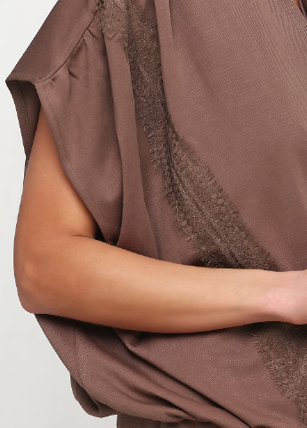 Кофейная блуза NU DENMARK