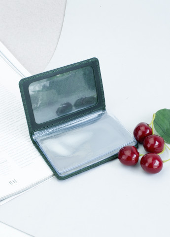Подарунковий набір №70 "Ukraine" (зелений) у коробці: портмоне + обкладинка на паспорт + права + ключниця HandyCover (253636334)