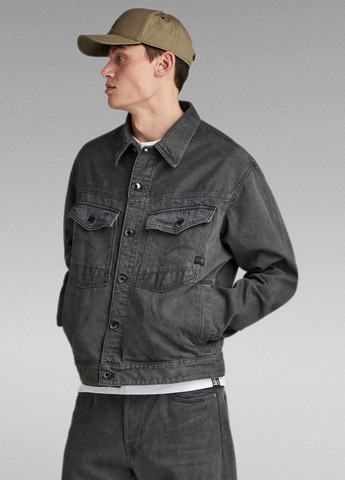 Темно-сіра демісезонна куртка G-Star Raw