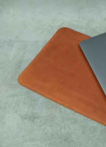 Шкіряний чохол для MacBook Дизайн №2 з повстю Berty (253862048)